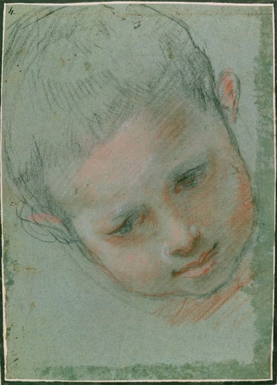 The Head of a Boy, c.1586-89 by Federico Fiori Barocci or Baroccio