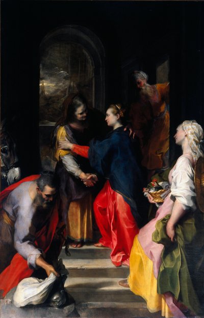 The Visitation by Federico Fiori Barocci or Baroccio