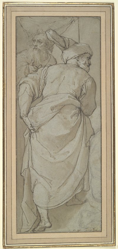 Figure Study by Federico Zuccaro