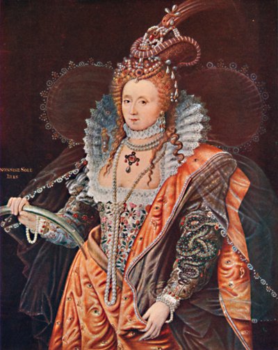 Queen Elizabeth. An Emblematic Portrait by Zucchero by Federico Zuccaro