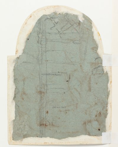 Sketch for Architecture(?) by Federico Zuccaro