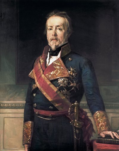 Portrait of Evaristo Fernandez de San Miguel y Valledor by Federico de Madrazo y Kuntz