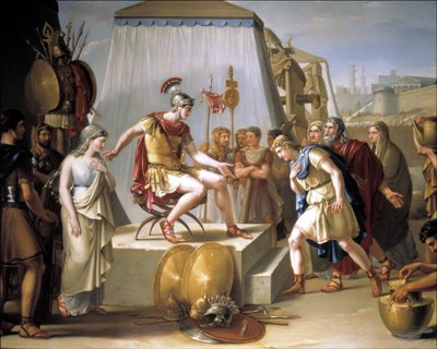 The Continence of Scipio by Federico de Madrazo y Kuntz