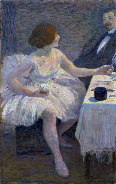 A Visit in the Dressing Room by Federigo Zandomeneghi