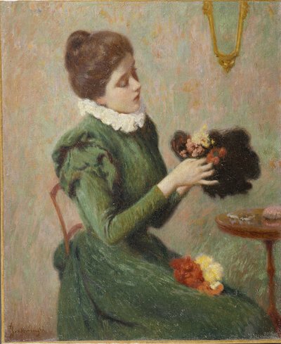 The Milliner by Federigo Zandomeneghi