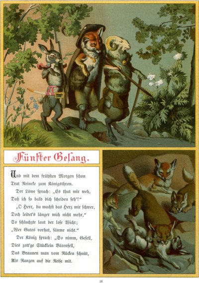 Reynard the Fox by Fedor Alexis Flinzer