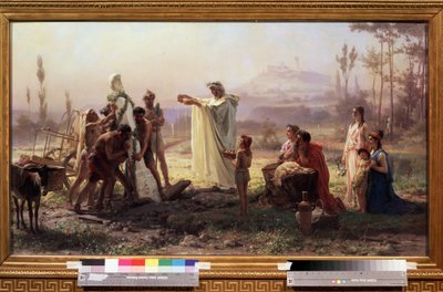 Ancient Greece: Ceremony in Honor of the God Hermes by Fedor Andreevich Bronnikov