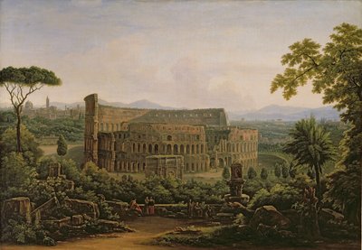 View of the Colosseum from the Palatine Hill, Rome by Fedor Mikhailovich Matveev