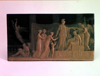 The Apotheosis of Count Aleksandr Sergeevich Stroganov, President of the Academy of Arts by Fedor Petrovich Tolstoy