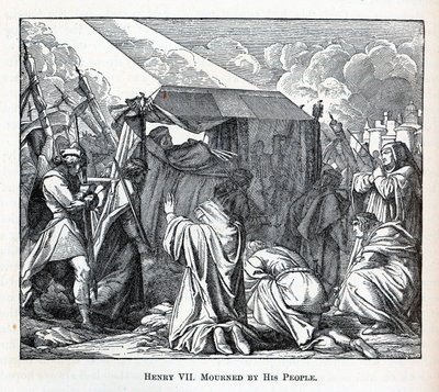 Henry VII Mourned by His People by Fedor Reusche