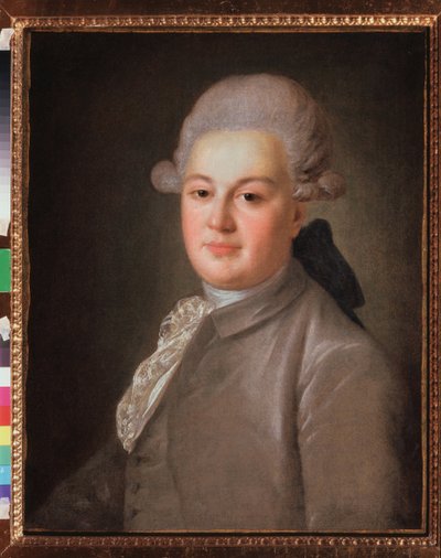 Portrait of Count Artemi Vorontsov by Fedor Stepanovich Rokotov