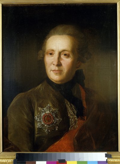 Portrait of the Poet A. Sumarokov by Fedor Stepanovich Rokotov