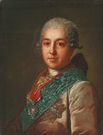 Portrait of Count Mikhail Mikhaylovich Golitsyn, 1774 by Fedor Stepanovich Rokotov