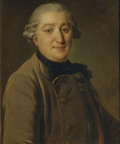 Portrait of Count Ivan Grigoryevich Orlov 1738-1791, Between 1762 and 1765 by Fedor Stepanovich Rokotov