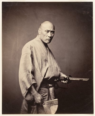 Samurai, Yokohama by Felice (1825 c.1908) Beato