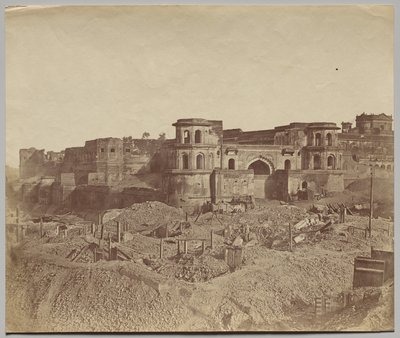 The Mucha Bawn, or the Old Citadel of Lucknow by Felice A. Beato