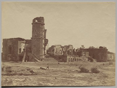 The Residency, Taken from the Redan Battery by Felice A. Beato