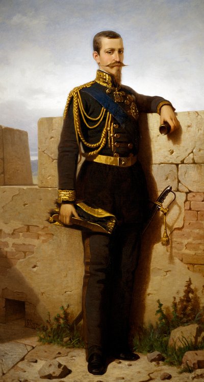 Portrait of Prince Ferdinand of Savoy by Felice Barucco