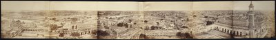 Panorama of Lucknow, Taken from the Kaiserbagh Palace by Felice Beato