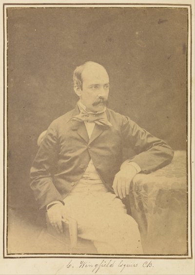 C. Wingfield, Esquire, C.B. by Felice Beato