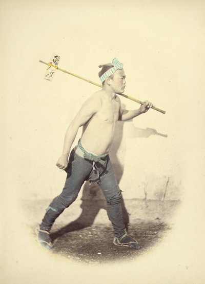 Courier or Postman by Felice Beato
