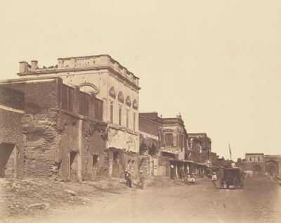 House in Which the King was Confined in the Palace by Felice Beato
