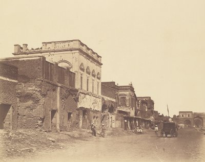 House in Which the King was Confined in the Palace by Felice Beato