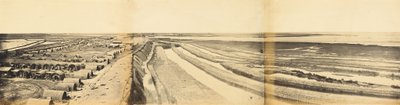 Interior of South Taku Fort Showing the Place of Landing, June 25, 1859 by Felice Beato