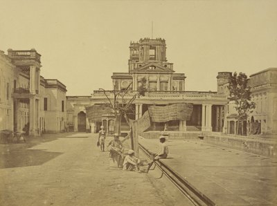 Interior of The Ferad Buksh by Felice Beato