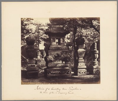 Interior of the Tomb at the Depot near Peking by Felice Beato