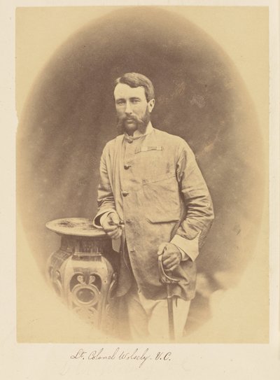 Lieutenant-Colonel Wolsely, V.C. by Felice Beato