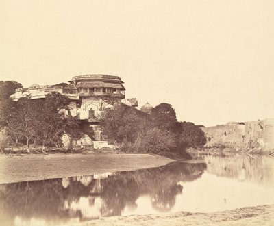 Portion of the Palace and Sulim Ghur by Felice Beato