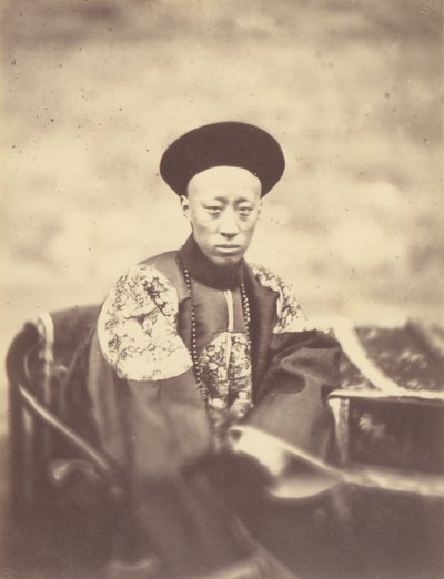 Portrait of Prince Kung, Brother of the Emperor of China, Who Signed the Treaty by Felice Beato