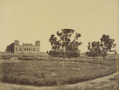 The Alambagh after the Evacuation of the Residency by Felice Beato