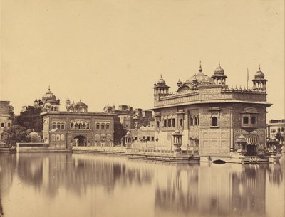 The Golden Temple at Amritsar by Felice Beato