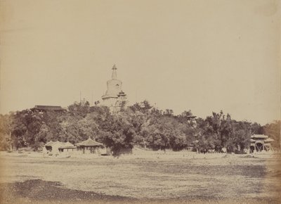 The Great Pagoda in the Imperial Winter Palace, Beijing, October 29, 1860 by Felice Beato