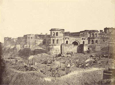 The Mucha Bawn, or the Old Citadel of Lucknow by Felice Beato