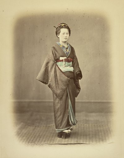 Woman in Traditional Dress by Felice Beato