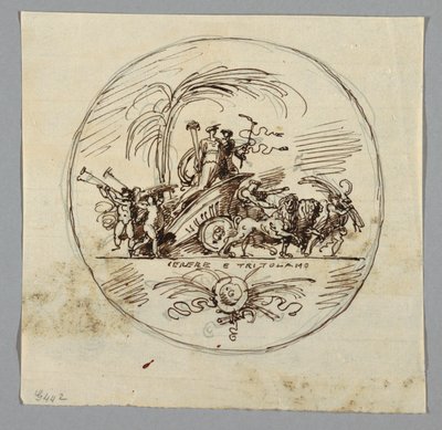 Ceres and Triptolemus by Felice Giani