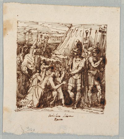 Coriolanus Agrees to Lift the Siege of Rome by Felice Giani