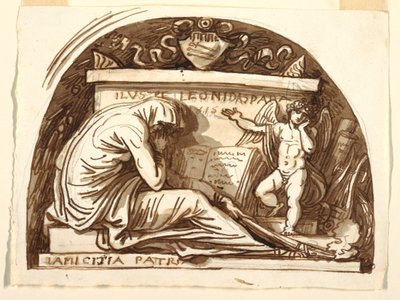Sepulchral Monument for Leonida Spada by Felice Giani