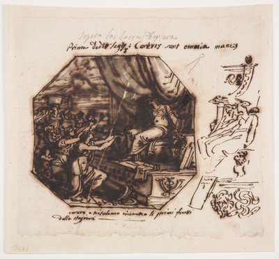 The Seasons Bring Gifts to Ceres and Triptolemus by Felice Giani