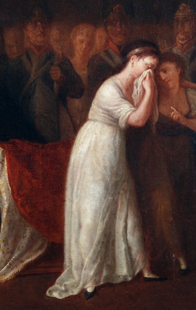 A Woman as the Law Governing the Status of the Mother within the Family, Inferior to that of the Husband (detail) by Felice Guascone