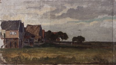 Landscape in Sweden by Félicien Rops
