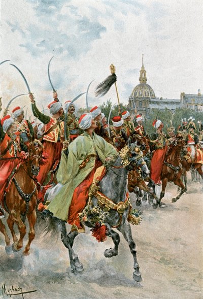 The Mamelucks by Felicien baron de Myrbach Rheinfeld