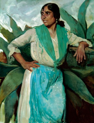 Gypsy Woman by Felipe Abarzuza y Rodriguez de Arias