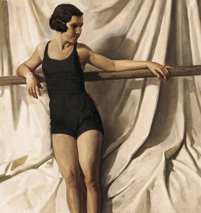 Young Bather by Felipe Abarzuza y Rodriguez de Arias