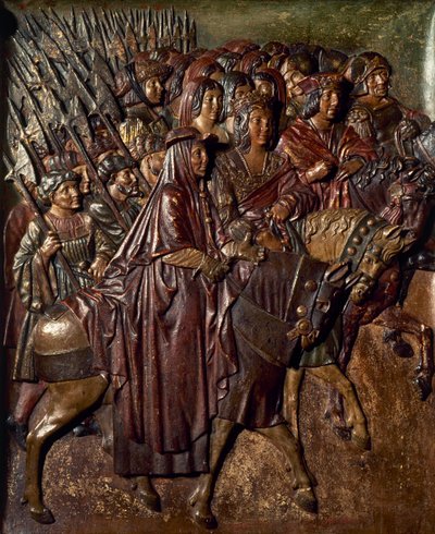 The Catholic Kings receiving the Keys of Granada by Felipe Bigarny or Vigarny