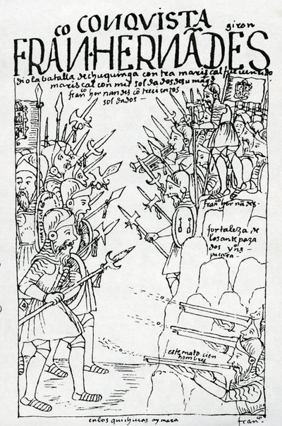 The Rebel Forces of Francisco Hernandez Giron defeat the King