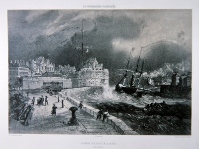 The Jetty at Le Havre, from the 1st volume of 